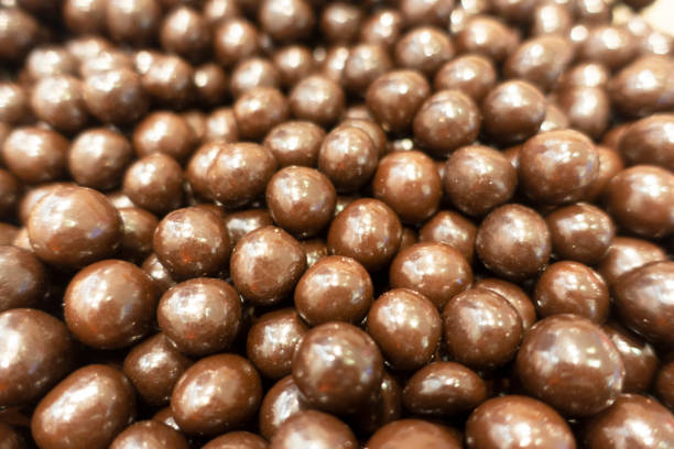 istock Delicious chocolate candies and Sweets background 1368611712
