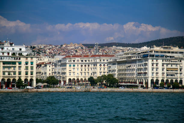 Aristotelous Square in Thessaloniki, Greece.
