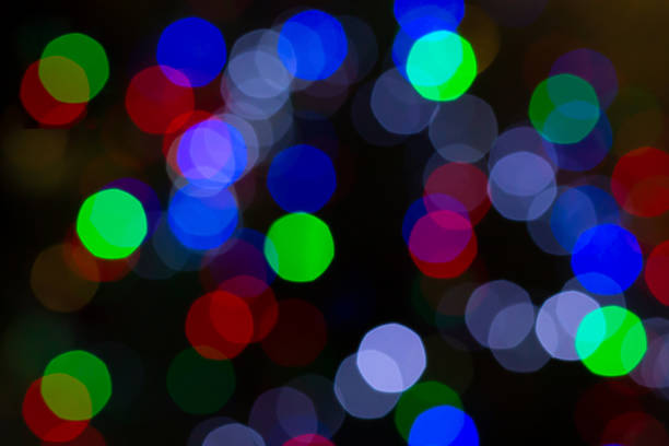istock Colorful bokeh fireworks in night sky background 1368614914