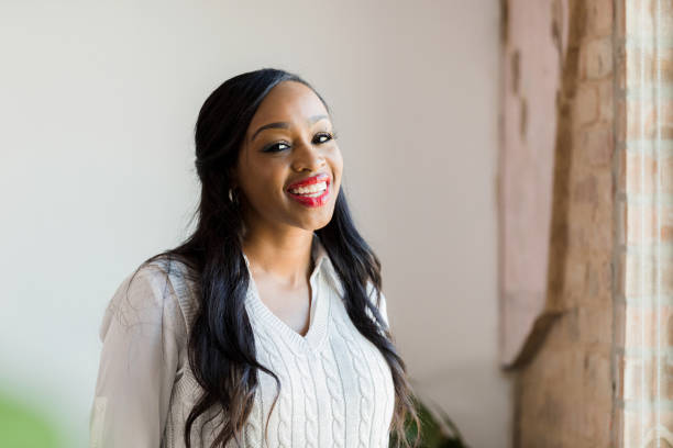 istock Female student smiles for camera 1368615173