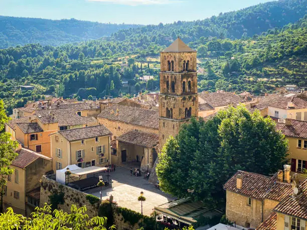 Photo of Village of Moustier Sainte Marie in Provence, France