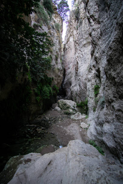 istock hiking through Avakas Gorge in Cyprus 1368619858