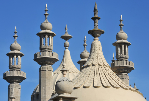 Architectural Detail of the Royal Pavilion in Brighton. England