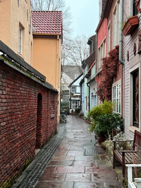 istock An alley in the Schnoor district in Bremen 1368644465