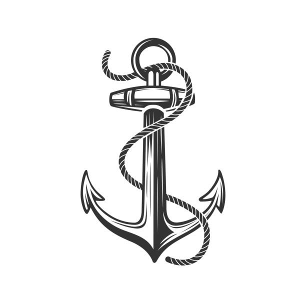 270+ Ship Anchor Chain Drawing Illustrations, Royalty-Free Vector ...
