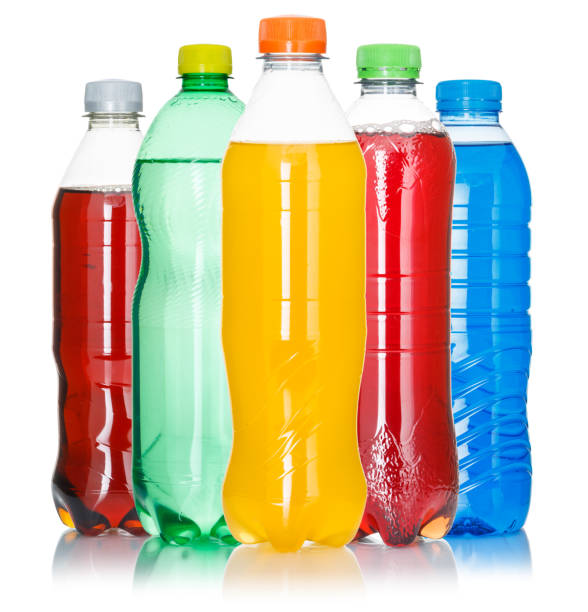 istock Drinks lemonade cola drink softdrinks in bottles isolated on white 1368665554