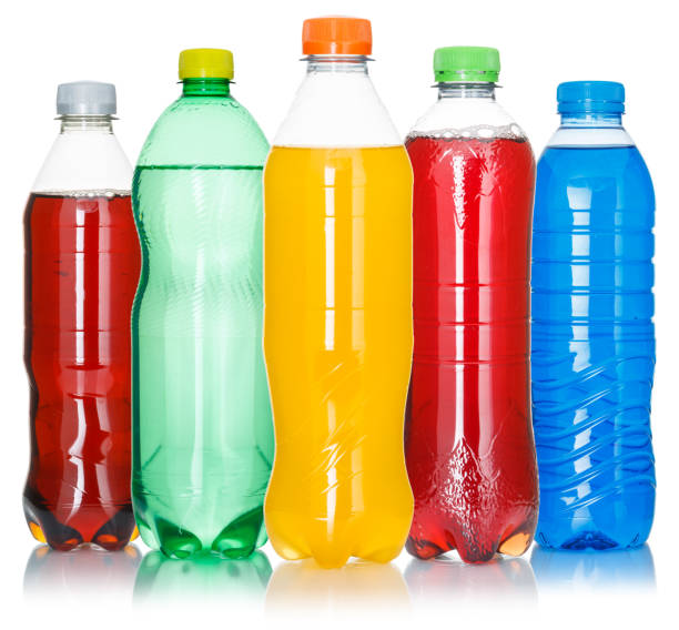 istock Drinks lemonade cola drink softdrinks in bottles isolated on white 1368666347