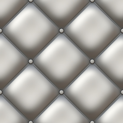 Furniture Upholstery Diamond Tuck Tiles Pattern - seamless high resolution and quality pattern tile for 2D design and 3D as background or texture for objects - ready to use.