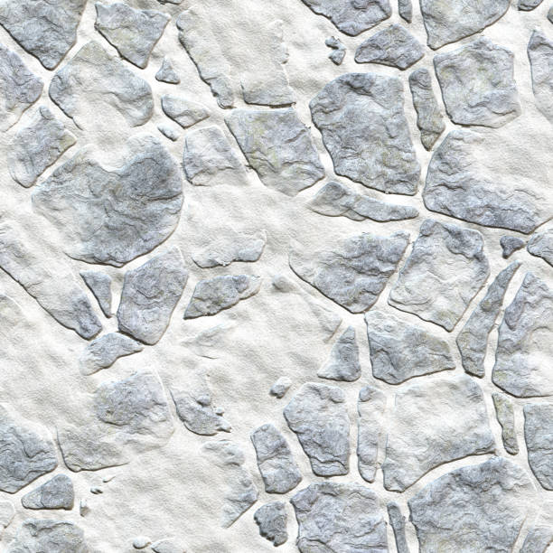 Flagstone Cobble Cobblestone Paving Stones - seamless high resolution and quality pattern tile for 2D design and 3D as background or texture for objects - ready to use.