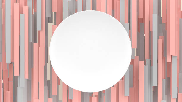 Colorful Geometric Background with Copy Space