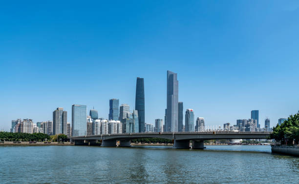 istock Guangzhou Financial Center Modern Office Building 1368692874