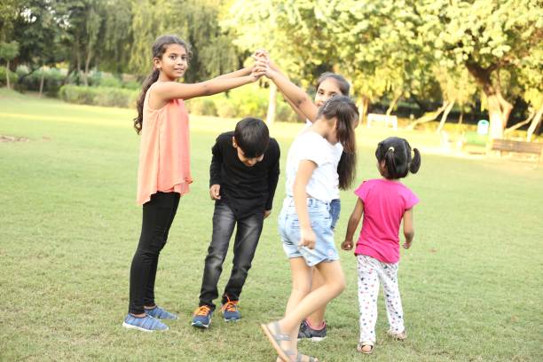 istock Kids Day Out And Playing Games with friends 1368726330