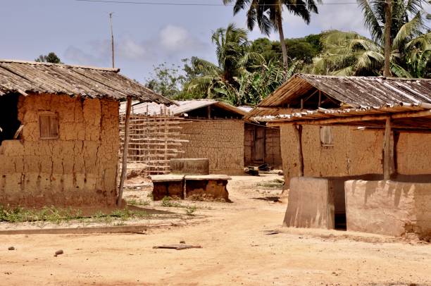 istock Traditional African Mud Houses 1368727505