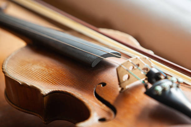 istock Fragment of a violin 1368731905
