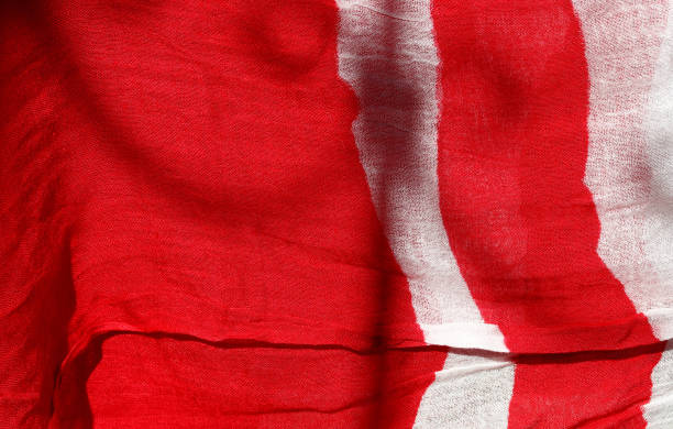 istock close-up of red and white  fabric background 1368736133