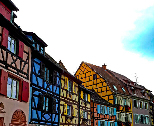 istock French houses in Colmar 1368742521