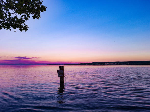 Landscape and waters at Lake Constance