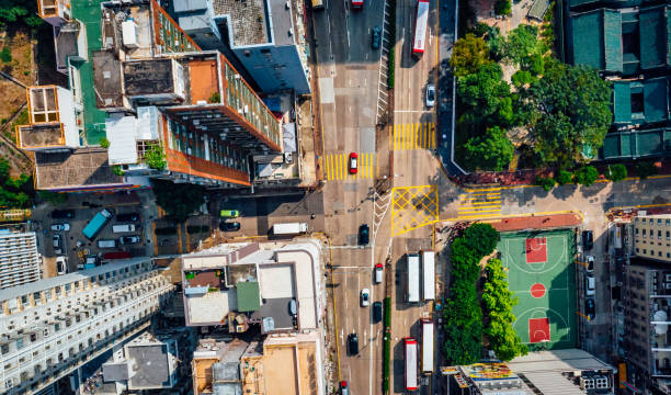 istock Aerial perspective, Hongkong, China 1368751841