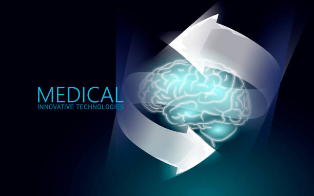 Brain treatment low poly 3D render. Drug nootropic human ability stimulant smart mental health. Medicine cognitive rehabilitation in Alzheimer disease and dementia patient vector illustration Brain treatment low poly 3D render. Drug nootropic human ability stimulant smart mental health. Medicine cognitive rehabilitation in Alzheimer disease and dementia patient vector illustration. nootropic stock illustrations