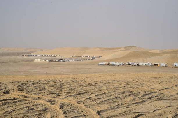istock Aealine Sand Dunes and Buggy Ride 1368755191