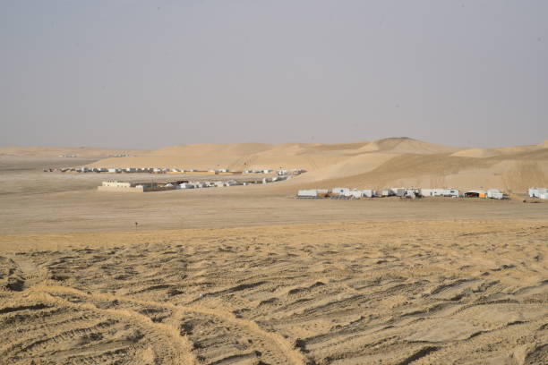 istock Aealine Sand Dunes and Buggy Ride 1368755213