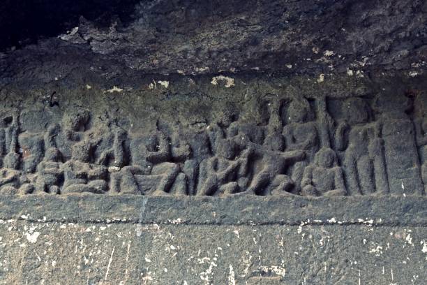 istock interior of ancient lonad cave in maharashtra , india 1368757660