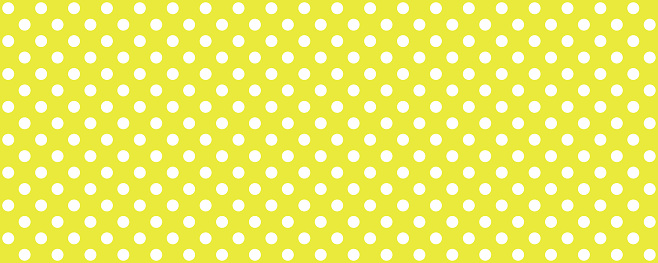 Seemles background texture: White dots on yellow
