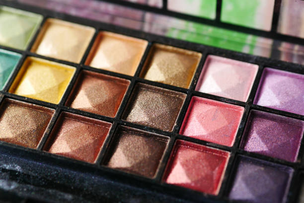 istock close up of eye shadow on table 1368758353