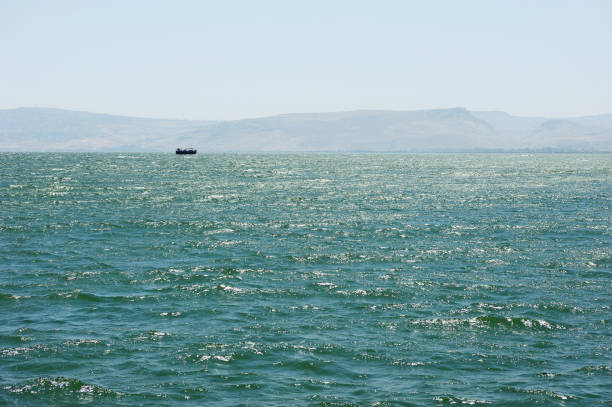 Lake Kinneret - fotografia de stock