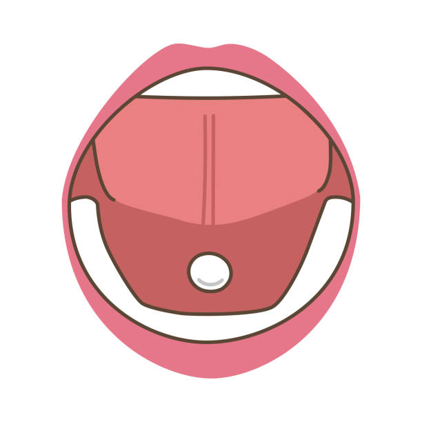 illustrations, cliparts, dessins animés et icônes de immunothérapie sublinguale - sublingual