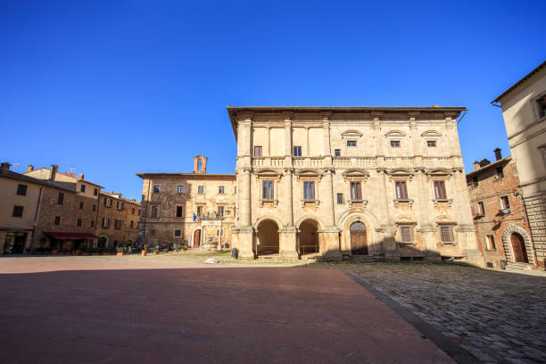 istock Piazza Grande In Montepulciano, italy 1368774473