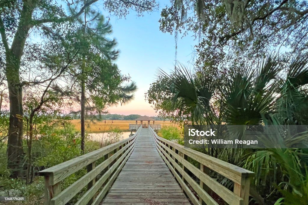 Marsh View from Freedom Park-Hilton Head,South Carolina South Carolina Stock Photo