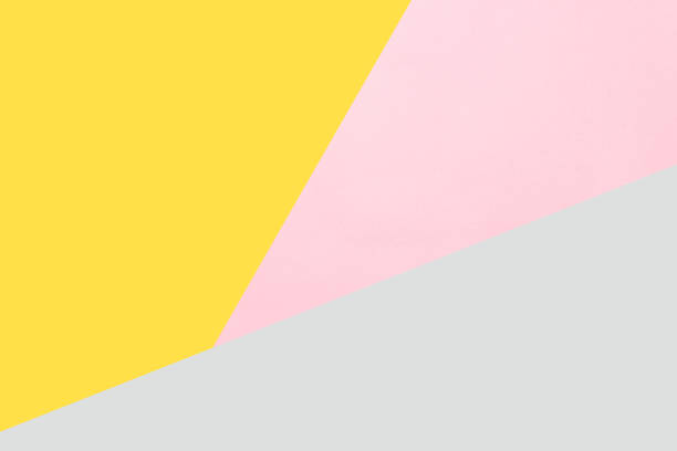 istock Paper applique background with yellow and pink 1368781490