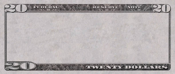 istock Closeup of front side of 20 dollar 1368785706