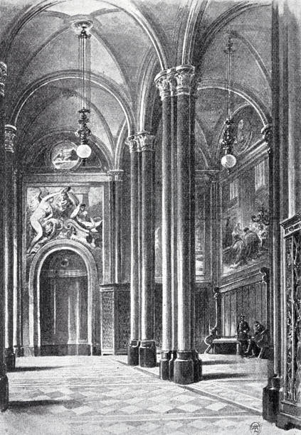 istock Berlin town hall, Lobby of the magistrate's meeting room 1368788276