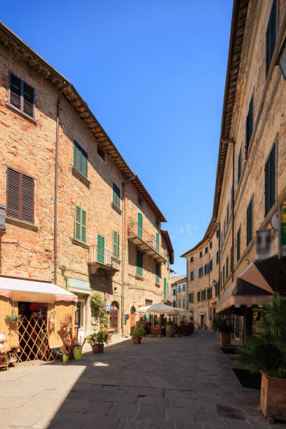 istock Lucignano, Medieval Tuscan town in Italy 1368789370