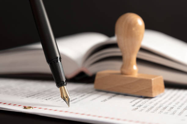 istock Agreement concept with fountain pen and documents 1368791379