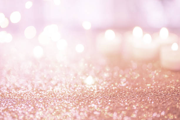 istock Pink sparkling mothers day background 1368794079