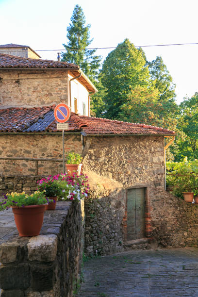 istock Barga Italian town narrow streets 1368797694