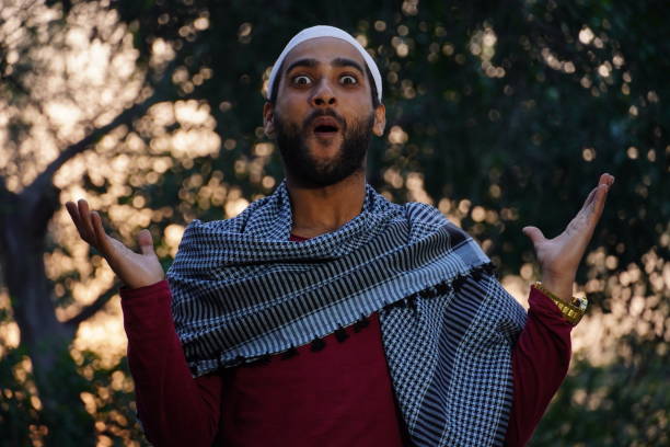 istock indian Muslim man shoked image 1368805798
