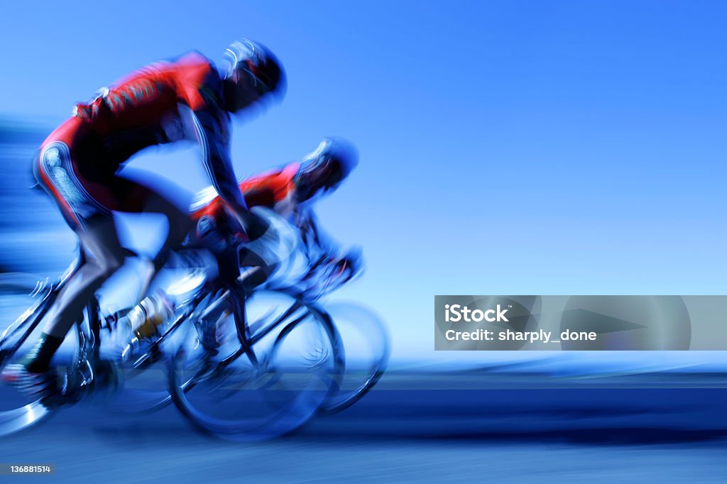 XXL de ciclistas - Royalty-free Ciclismo Foto de stock