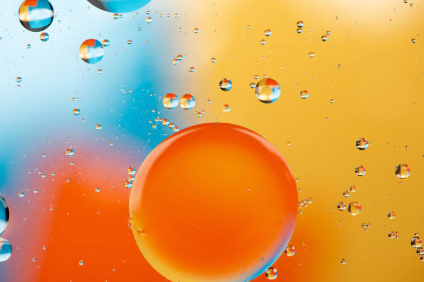 istock Macro oil and water multi colored abstract background 1368828058