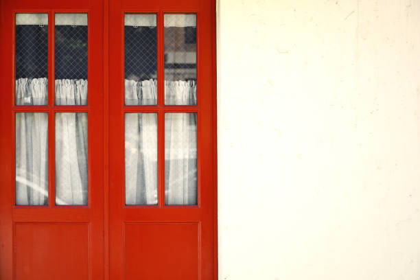 Red glossy tile background for Graphic and artwork