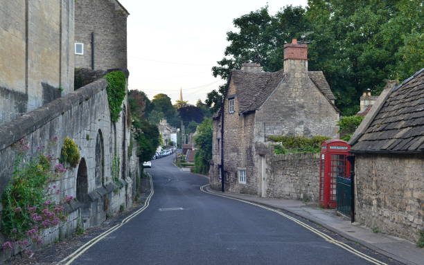 istock Narrow Street in a Beautiful Town 1368836896