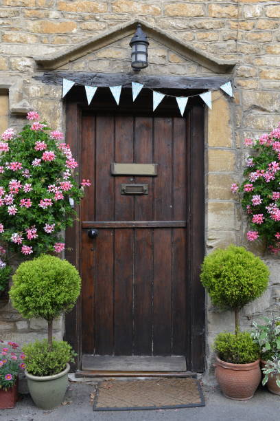 istock Front Door of an Old House 1368836970