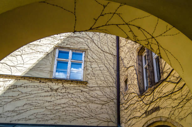 Architecture detail in the city of Graz, Styria, Austria