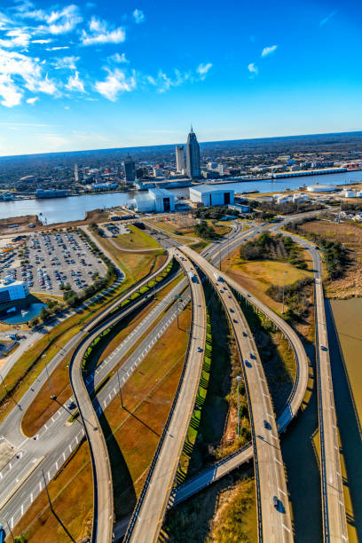 istock Mobile Alabama Aerial 1368842320