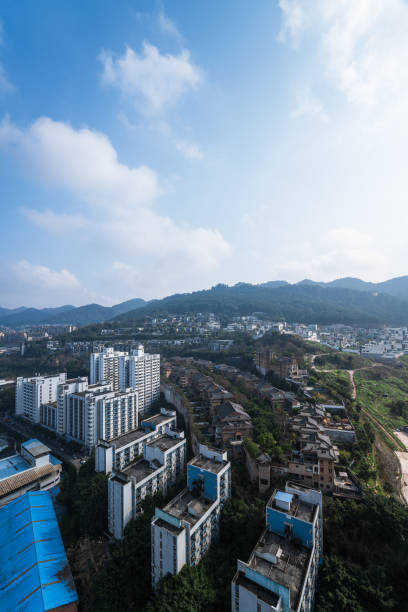 istock Early morning Chongqing city skyline 1368851031