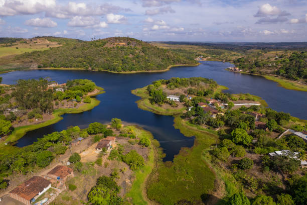 istock Aerial view of Paudalho in Pernambuco, Brazil 1368856527