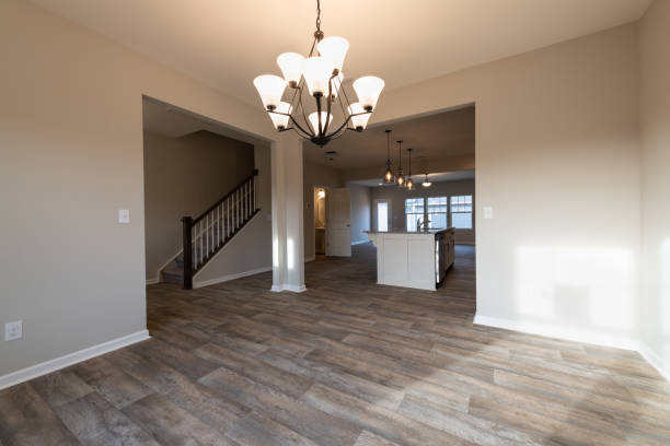istock Town Home Floor with an open Kitchen 1368861173